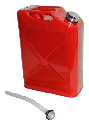 RT Offroad - RT Offroad RT26010 Red 5.4 Gallons Jerry Can for Universal Applications 13.5? L
