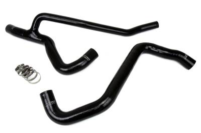 HPS Performance - HPS 57-1014-BLK Black Silicone Radiator Hose Kit for 07-10 Ford Mustang GT V8