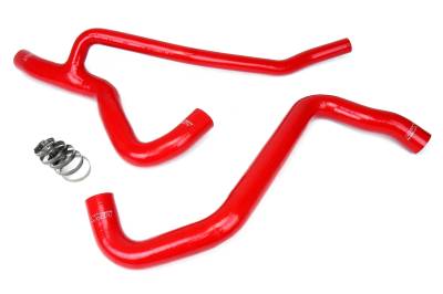 HPS Performance - HPS 57-1014 Red Silicone Radiator Hose Kit Ford 07-10 Mustang GT V8 57-1014 Red