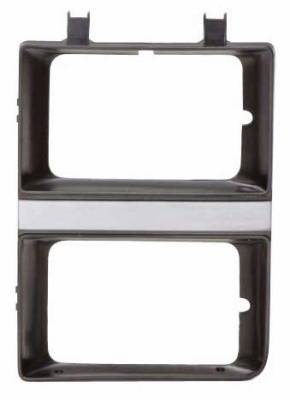 Auto Metal Direct - Auto Metal Direct X145-4083-3L LH Headlight Bezel for 83-84 GMC Jimmy Suburban
