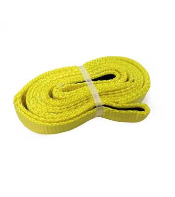 Mile Marker - Mile Marker 19108 Yellow 1" x 8' ATV Tow Strap 7200 Lbs Rated