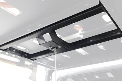 LoD Offroad - LoD Offroad JTC2021 Black Ops Bed Rack Tire Carrier for 20+ Jeep Gladiator JT