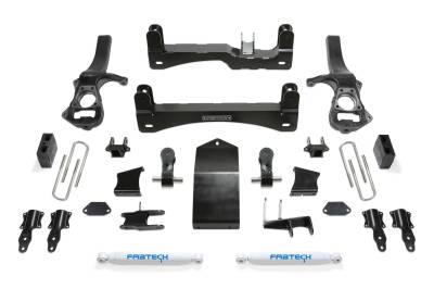 Fabtech - Fabtech K1231 4" Suspension Lift Kit for Chevy/GMC 4WD