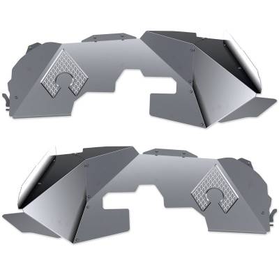 Artec Industries - Artec JL5114 Vented Front Inner Fenders for 18+ Jeep JL/JT w/Falcon Shocks