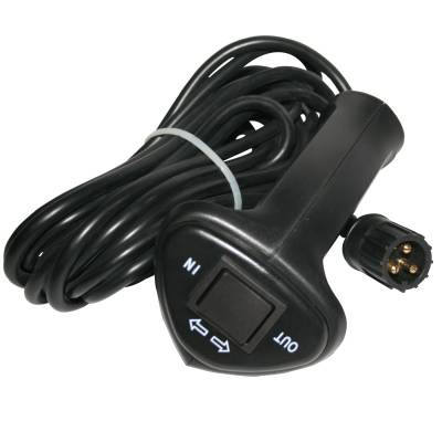 Bulldog Winch - Bulldog Winch 20216 Winch Hand Controller Truck w/3-Prong Push-in Plug x 20'