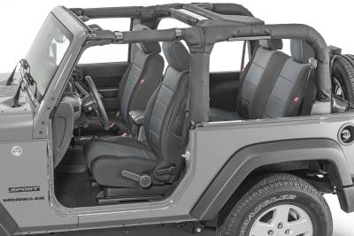 Diver Down - Diver Down 14167-2038 Seat Cover for 11-12 Wrangler JK Charcoal Neoprene Pair
