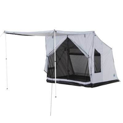 Overland Vehicle Systems - Overland Vehicle Systems 18252520 Portable Safari Ground Tent LG Grey Body/Trim