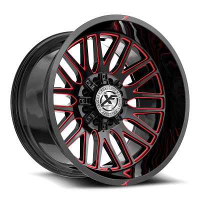 XF Off-Road - XF Off-Road Wheel XF-240 20x9 5x5.0/5.5 12mm Black XF-240209051271397+12GBRM