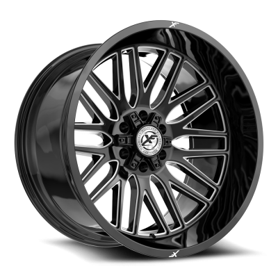 XF Off-Road - XF Off-Road Wheel XF-240 20x9 6x135/5.5 12mm Black XF-240209061351397+12GBM