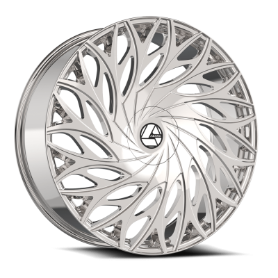 Azara - Azara AZA-52528955722C AZA-525 28x9.5 6x135/5.5 22mm Chrome
