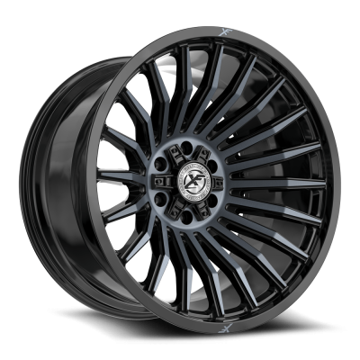 XF Off-Road - XF Off-Road Wheel XF-231 20x12 5x5.0/5.5 -44mm Black XF-231201251271397-44BMTDT