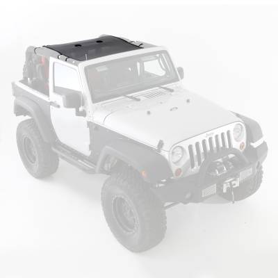 Smittybilt - Smittybilt 95100 Cloak Extended Mesh Top for 2007-18 Jeep Wrangler JK 2DR