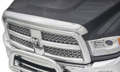 Stampede - Stampede 2259-8 Vigilante Premium Hood Protector Chrome for RAM