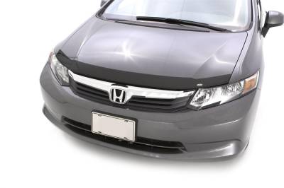 Auto Ventshade AVS - Auto VentShade 320028 Aeroskin Smoke Hood Protector for 12 Civic