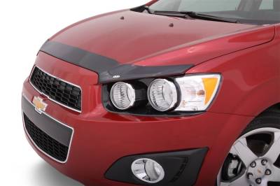Auto Ventshade AVS - Auto VentShade 322057 Aeroskin Smoke Hood Protector for 12-16 Sonic