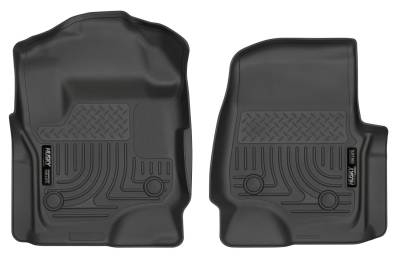 Husky Liners - Husky Liner Weatherbeater Front Floor Liners Black Ford Super Duty 13321