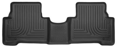 Husky Liners - Husky Liner Weatherbeater 2nd Row Floor Liners Black for Santa Fe 14851