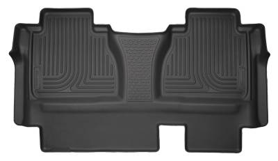 Husky Liners - Husky Liner Weatherbeater 2nd Row Floor Liners Black for Toyota Tundra 19561