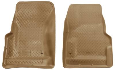 Husky Liners - Husky Liner Classic Series Front Floor Liners Tan for Jeep Wrangler 31733