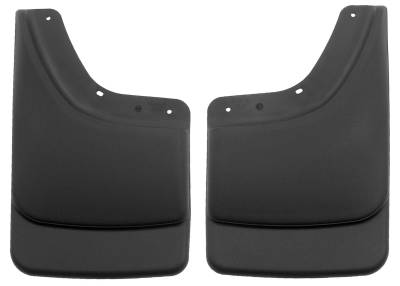 Husky Liners - Husky Liner Custom Rear Mud Guards Black for Dodge Ram Trucks 57061