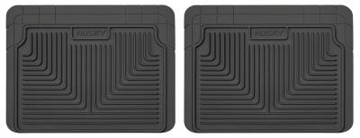 Husky Liners - Husky Liner Heavy Duty 2nd Row Floor Mats Black 52021