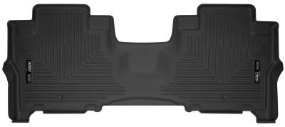 Husky Liners - Husky Liner X-act Contour 2nd Row Floor Liners Black Lincoln Navigator 54691