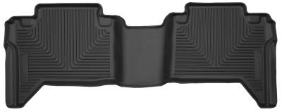 Husky Liners - Husky Liner X-act Contour 2nd Row Floor Liners Black for Toyota Tacoma 53801