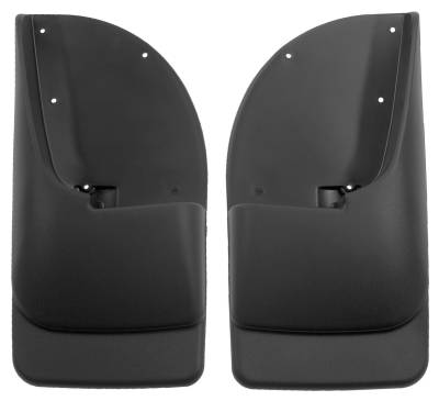 Husky Liners - Husky Liner Custom Rear Mud Guards Black Ford Super Duty 57401