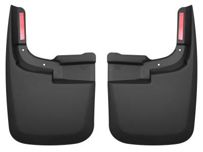 Husky Liners - Husky Liner Custom Front Mud Guards Black Ford Super Duty 58461