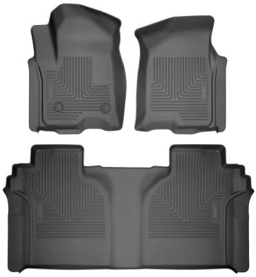 Husky Liners - Husky Liner Weatherbeater Front/Rear Floor Liners Black Ford F150 94041