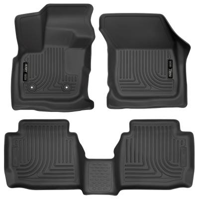 Husky Liners - Husky Liner Weatherbeater Front/Rear Floor Liners Black Ford Fusion 98791