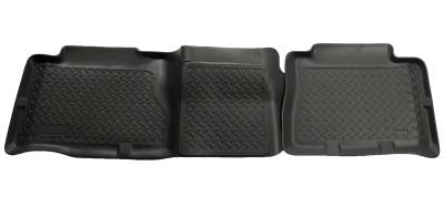 Husky Liners - Husky Liner Classic Series 2nd Row Floor Liners Black Tahoe/Yukon 61451