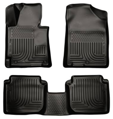 Husky Liners - Husky Liner Weatherbeater Front/Rear Floor Liners Black for Elantra 98891