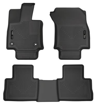 Husky Liners - Husky Liner Weatherbeater Front/Rear Floor Liners Black for Toyota RAV4 95501