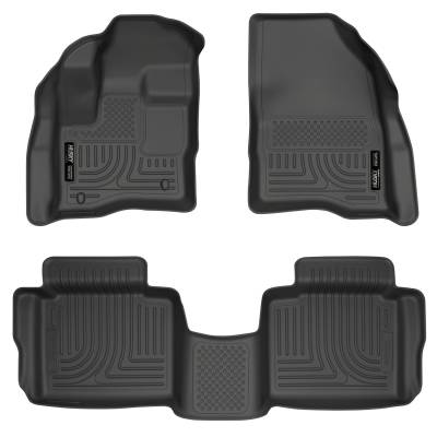 Husky Liners - Husky Liner Weatherbeater Front/Rear Floor Liners Black Ford Taurus 98701
