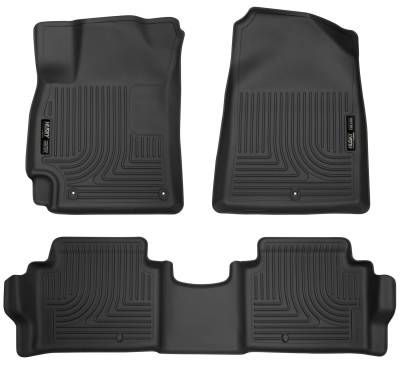 Husky Liners - Husky Liner Weatherbeater Front/Rear Floor Liners Black for Elantra 98871