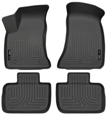 Husky Liners - Husky Liner Weatherbeater Front/Rear Floor Liners Black for 300/Charger 98061