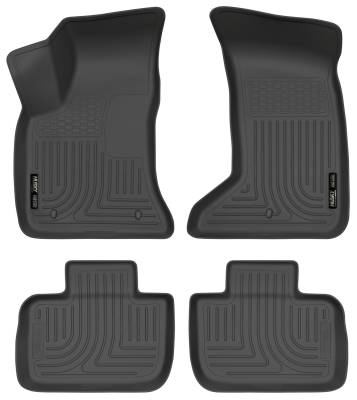 Husky Liners - Husky Liner Weatherbeater Front/Rear Floor Liners Black for 300/Charger 98081