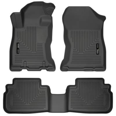 Husky Liners - Husky Liner Weatherbeater Front/Rear Floor Liners Black for Forester 95891