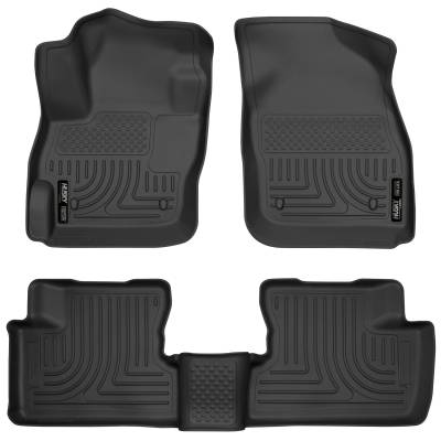 Husky Liners - Husky Liner Weatherbeater Front/Rear Floor Liners Black Mazda 3 98631