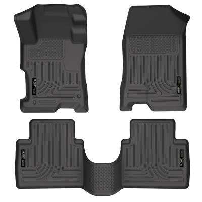 Husky Liners - Husky Liner Weatherbeater Front/Rear Floor Liners Black Honda Accord 98401