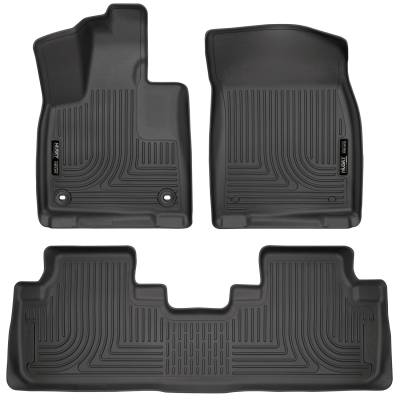Husky Liners - Husky Liner Weatherbeater Front/Rear Floor Liners Black for Lexus RX 99651