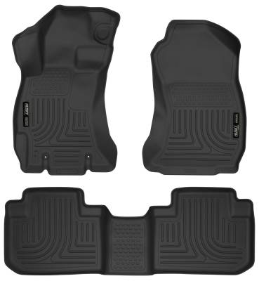 Husky Liners - Husky Liner Weatherbeater Front/Rear Floor Liners Black for Forester 99881
