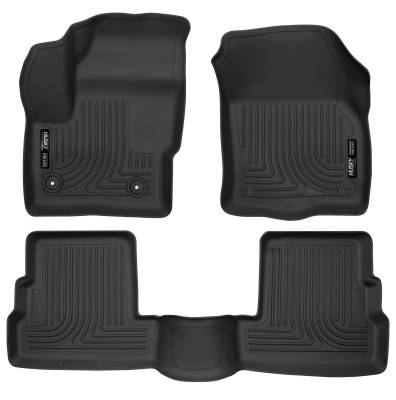 Husky Liners - Husky Liner Weatherbeater Front/Rear Floor Liners Black Lincoln MKC 99301