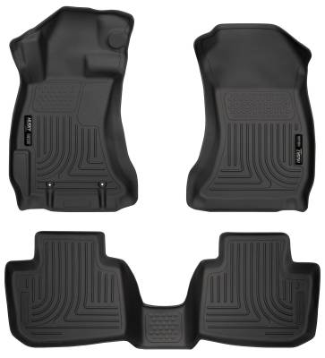Husky Liners - Husky Liner Weatherbeater Front/Rear Floor Liners Black for Impreza 99801