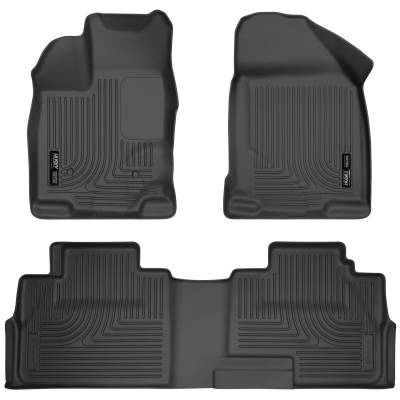 Husky Liners - Husky Liner Weatherbeater Front/Rear Floor Liners Black Ford Edge 99761