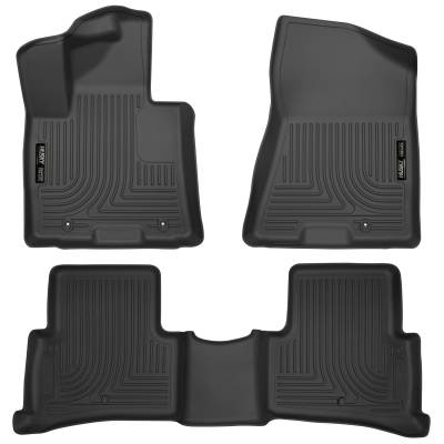Husky Liners - Husky Liner Weatherbeater Front/Rear Floor Liners Black for Kia Sportage 99891