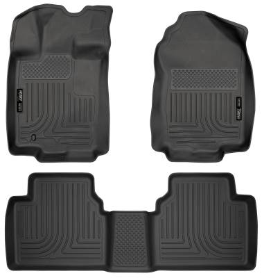 Husky Liners - Husky Liner Weatherbeater Front/Rear Floor Liners Black Ford Fusion 98361