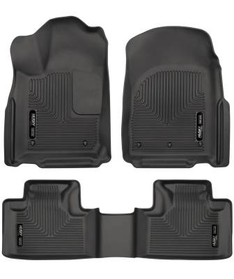 Husky Liners - Husky Liner Weatherbeater Front/Rear Floor Liners Black for Gr. Cherokee 99151