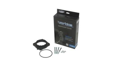 Volant - Volant 726057 Blk Throttle Body Spacer for 09-12 RAM/Durango/Aspen 5.7/6.4L